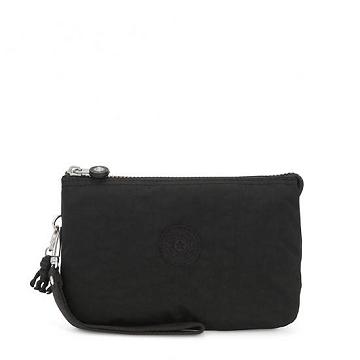 Kipling Creativity Extra Large Divat Wristlet Táska Fekete | HU 2059LI